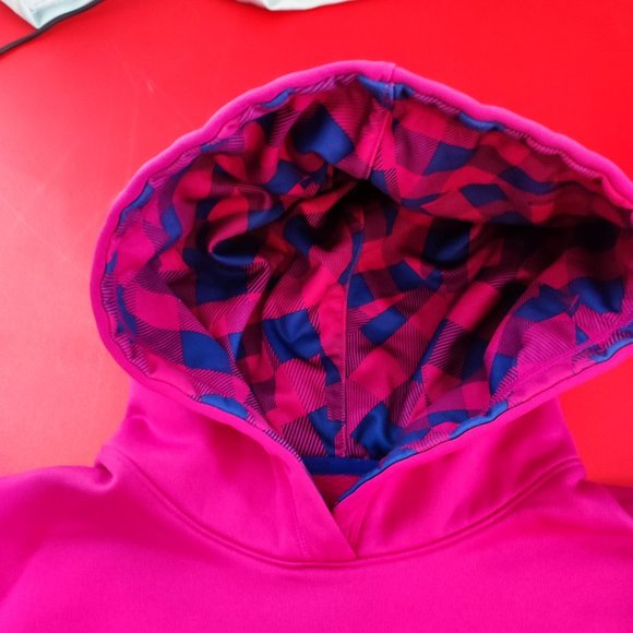 Under Armour UA Storm magenta hoodie women's size S - Picture 3 of 6